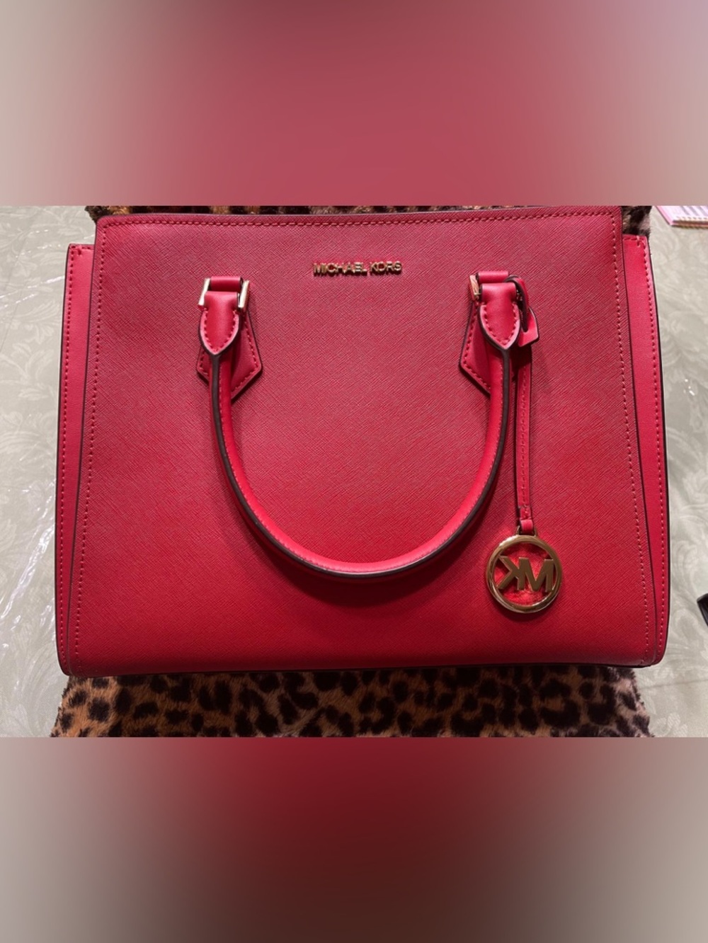 MICHAEL Kors Scarlet Satchel NWT - Picture 9 of 14